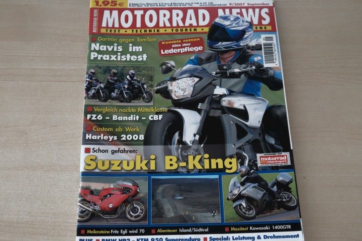 Motorrad News 09/2007